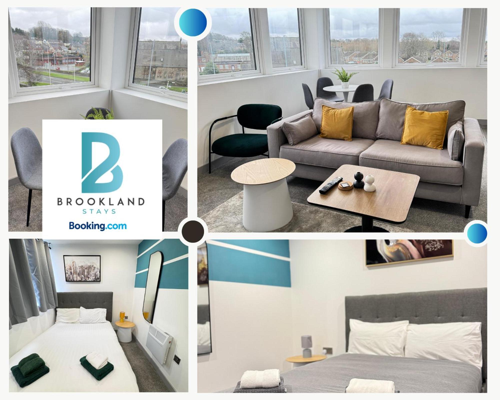 Fully Furnished 2-Bedroom With City View, Wifi And Free Parking By Brookland Stays Yeadon Esterno foto